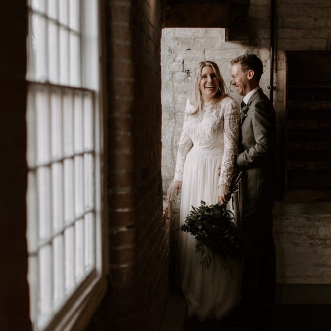 Boho Industrial Wedding at The West Mill Derby